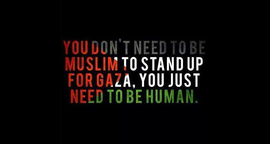 stand with gaza quer